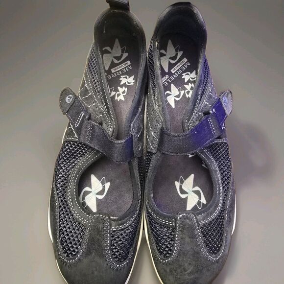 Merrell Lorelei Emme Mary Jane Flats Navy Blue Women’s Size 6 EU 36 Comfort Mesh - Picture 1 of 7